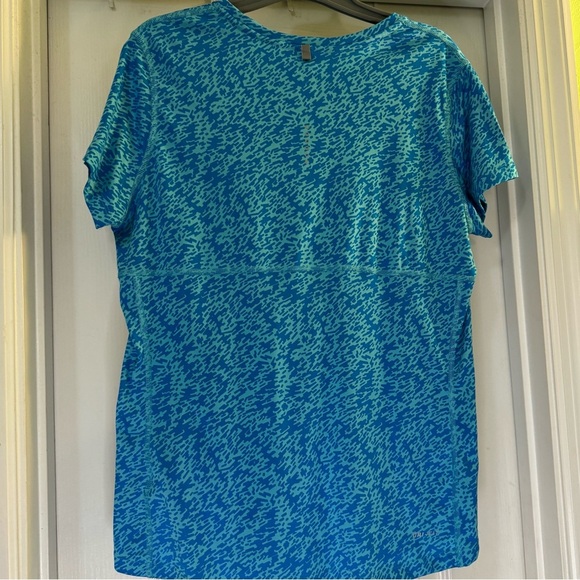 Nike Running Dri-Fit Short Sleeve Blue Tee Shirt - Picture 3 of 7